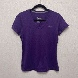 Nike Women’s Dry Fit Purple Top